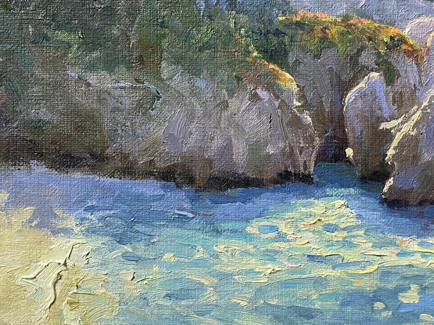 Gibson Beach, Oil Painting 1