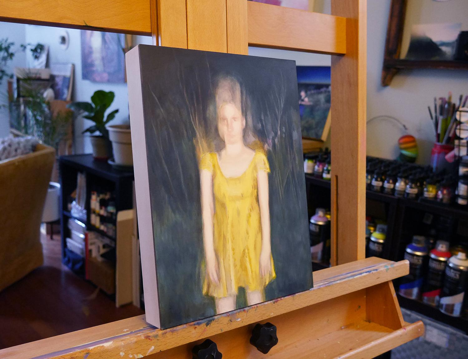 Momentos aparte, Pintura al óleo - Painting de Kristen Brown