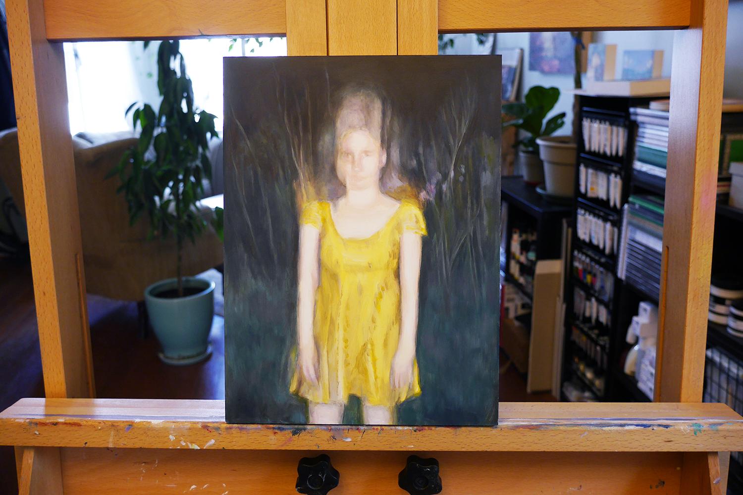 Momentos aparte, Pintura al óleo - Painting Contemporáneo de Kristen Brown