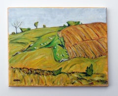 Rolling Fields, Berks County, PA, Oil Painting