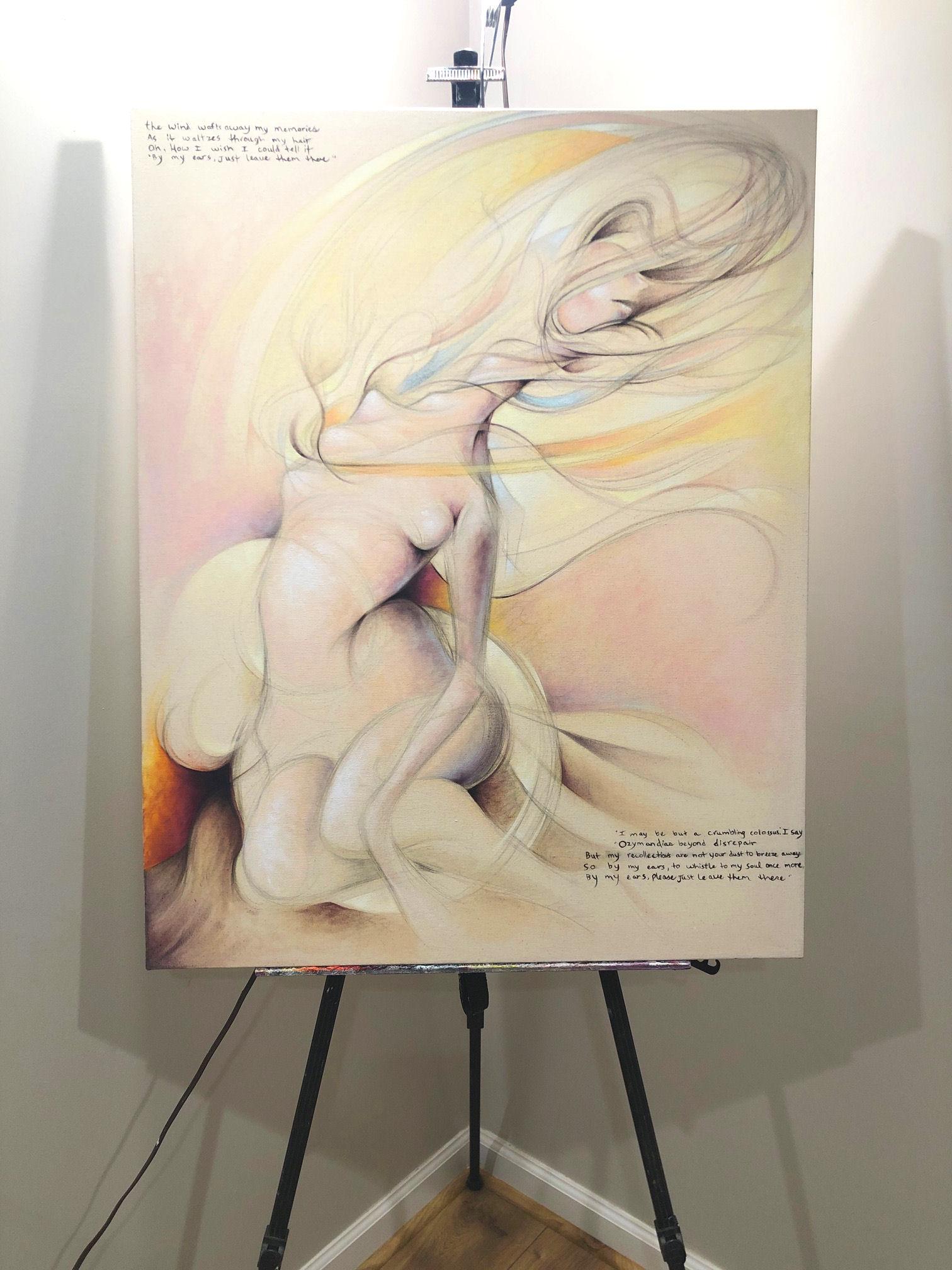 Il vento, Pittura a olio - Painting Espressionismo astratto di Sumner Crenshaw