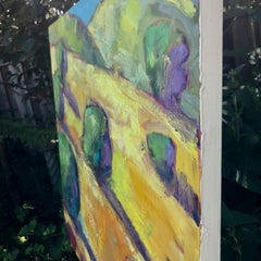 Mount Diablo Trees, Oil Painting