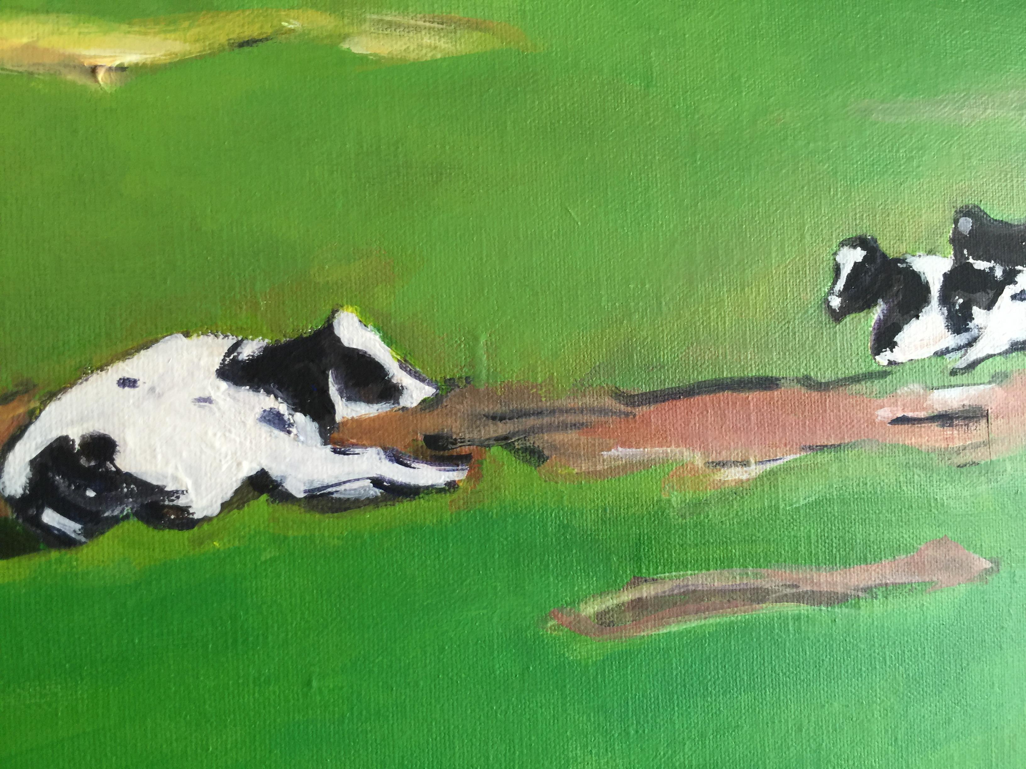 farmhouse cows