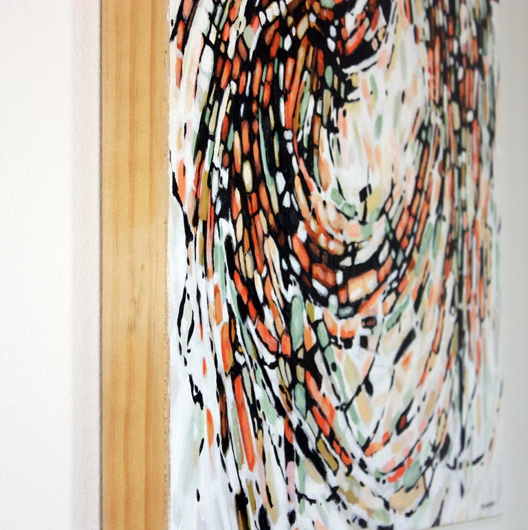 Marie-Eve Champagne - Fragmentation F, Abstract Painting For Sale at ...