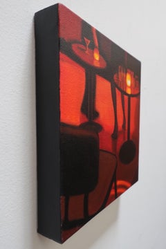 Die Beine im MakeOut-Raum, Ölgemälde