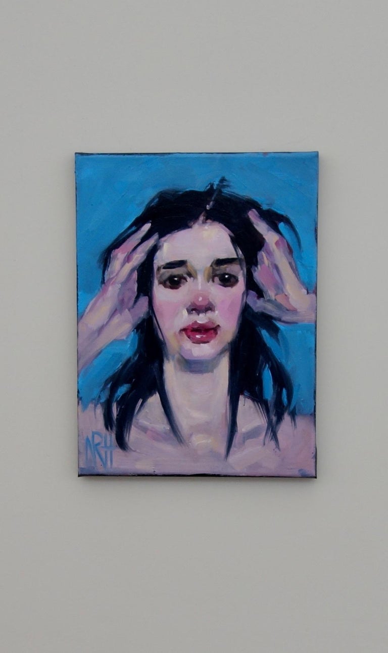 Nancy Rhodes Harper Nancy Rhodes Harper - Fresh Face, Oil Painting For Sale at 1stDibs