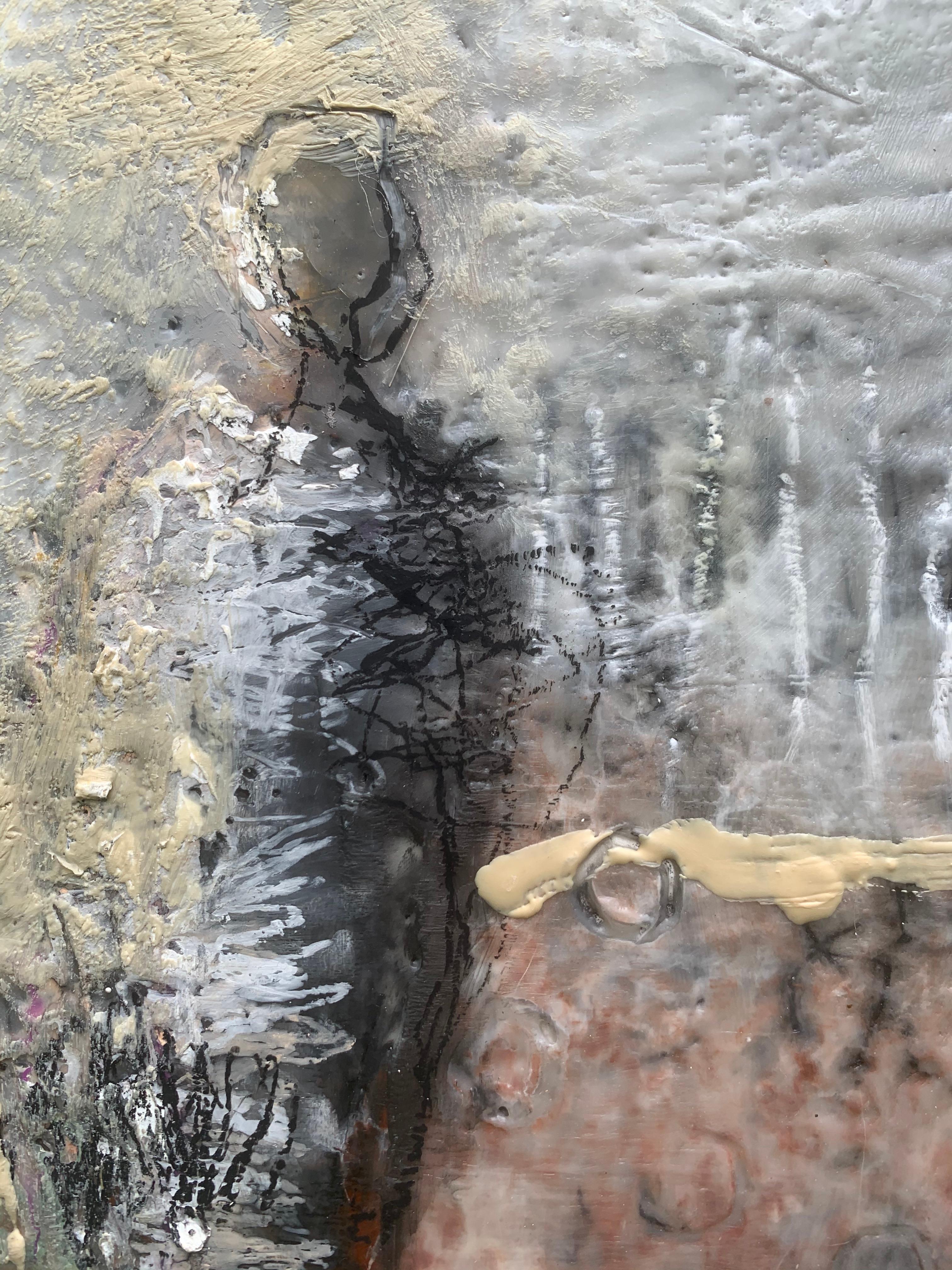 Hopeful, Abstract Painting 1