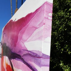 Sunset's Fire, Abstract Painting