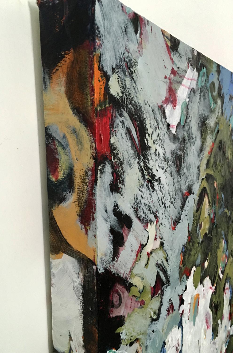 White Oak, Pittura astratta - Painting di Sheila Grabarsky