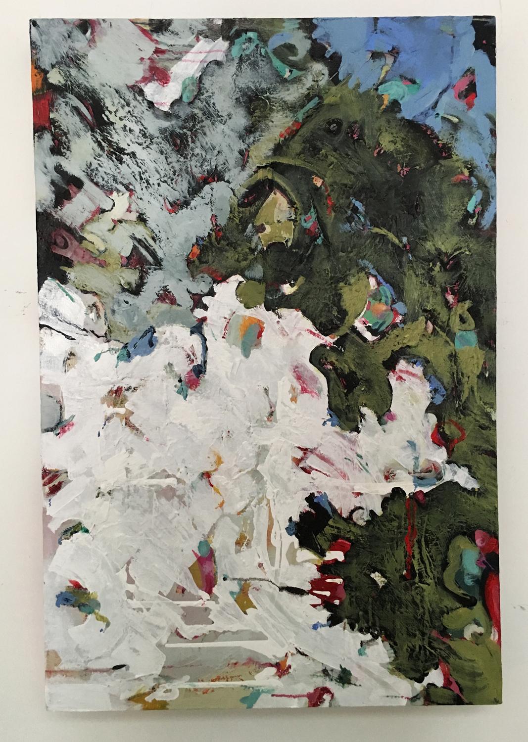 White Oak, Pittura astratta - Painting Astratto di Sheila Grabarsky