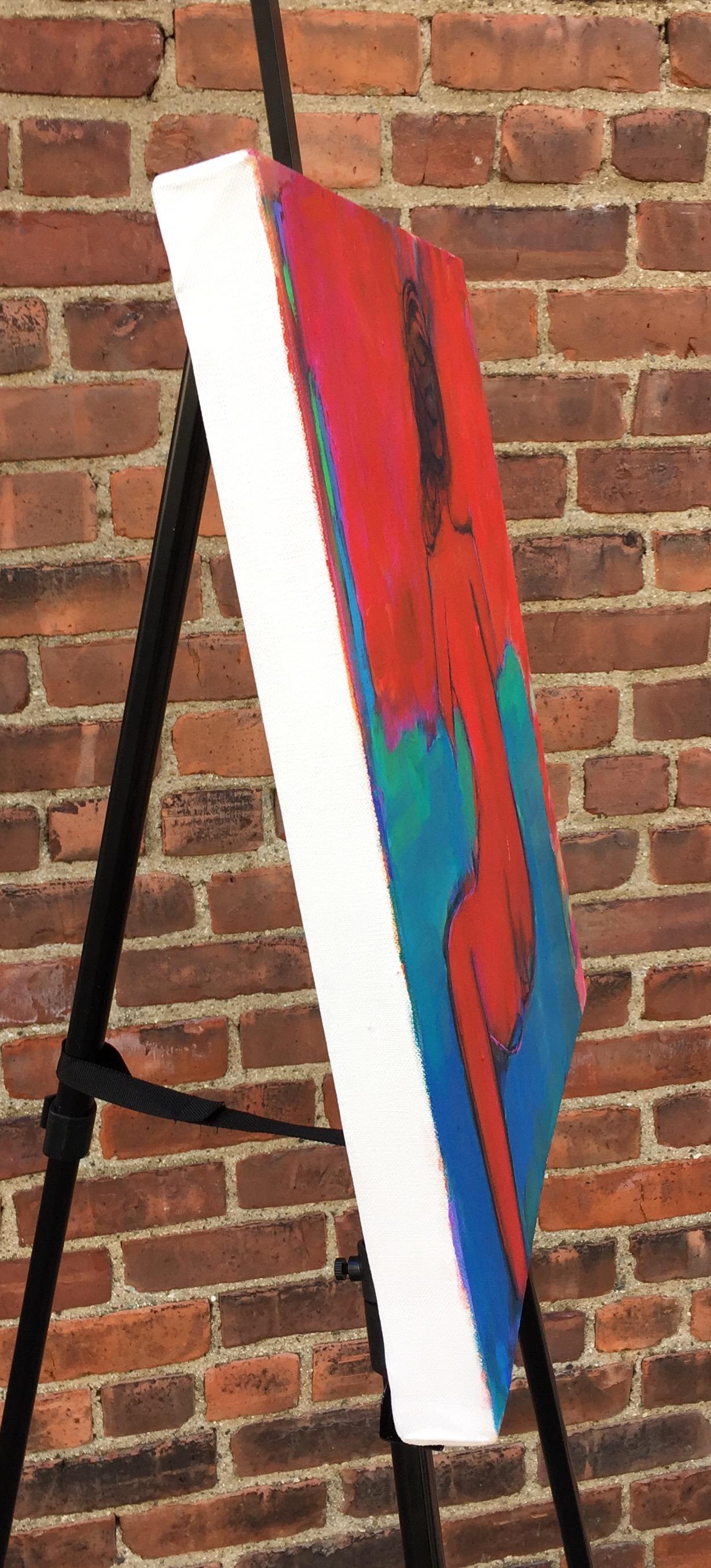 Allegato , Pittura originale - Painting di Robin Okun