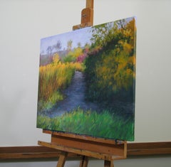 Un bivio sulla strada, Pittura a olio