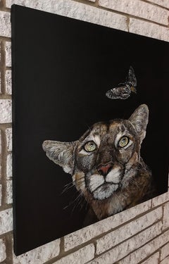 Florida Panther, Oil Painting