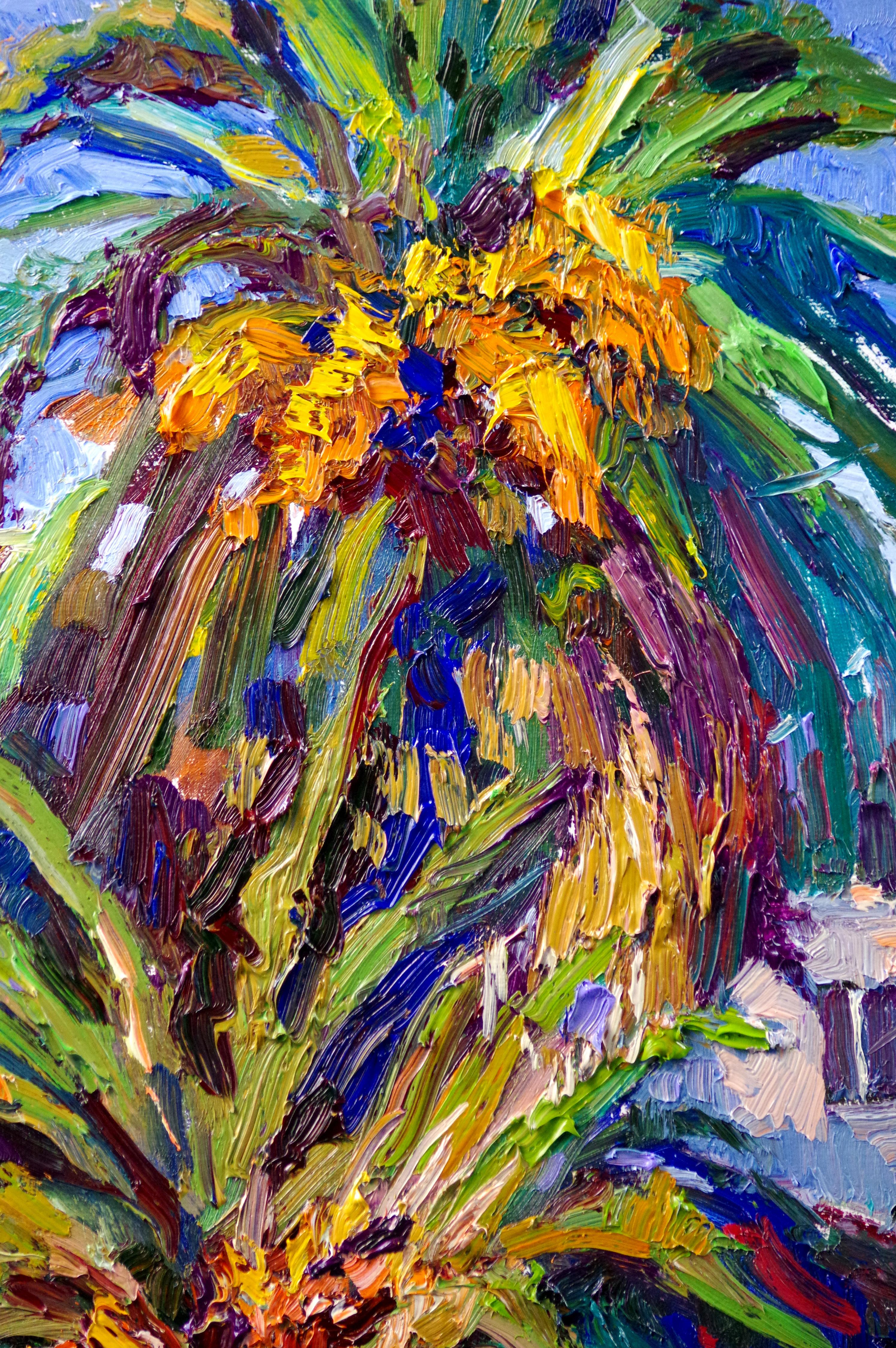 <p>Artist Comments<br> I used thick, dynamic texture and expressive brushstrokes to indicate the contrast of summer beauty. Warm colors provide energy. </p><br/><p>About the Artist<br>Suren is an impressionist painter eloquently capturing nature,