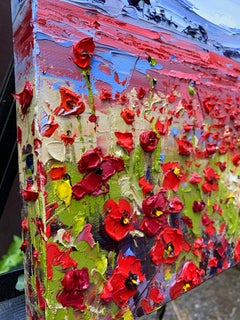 Van Gogh in the Vineyard, Oil Painting