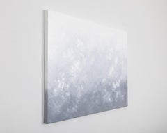 Instalarse, pintura al óleo abstracta