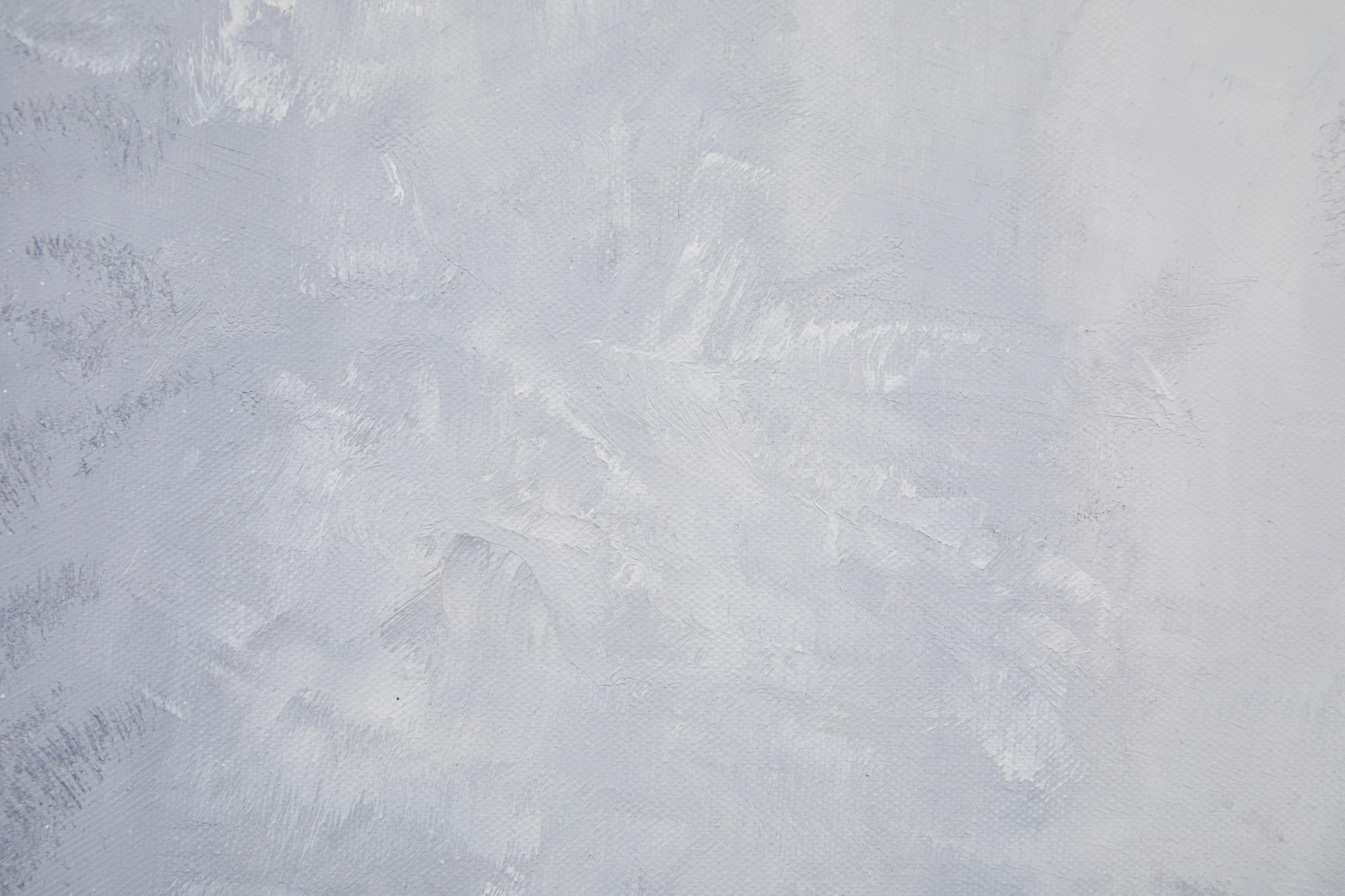 abstract snow painting