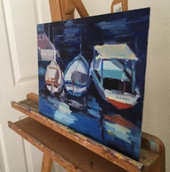 Drei Amigos, Ölgemälde