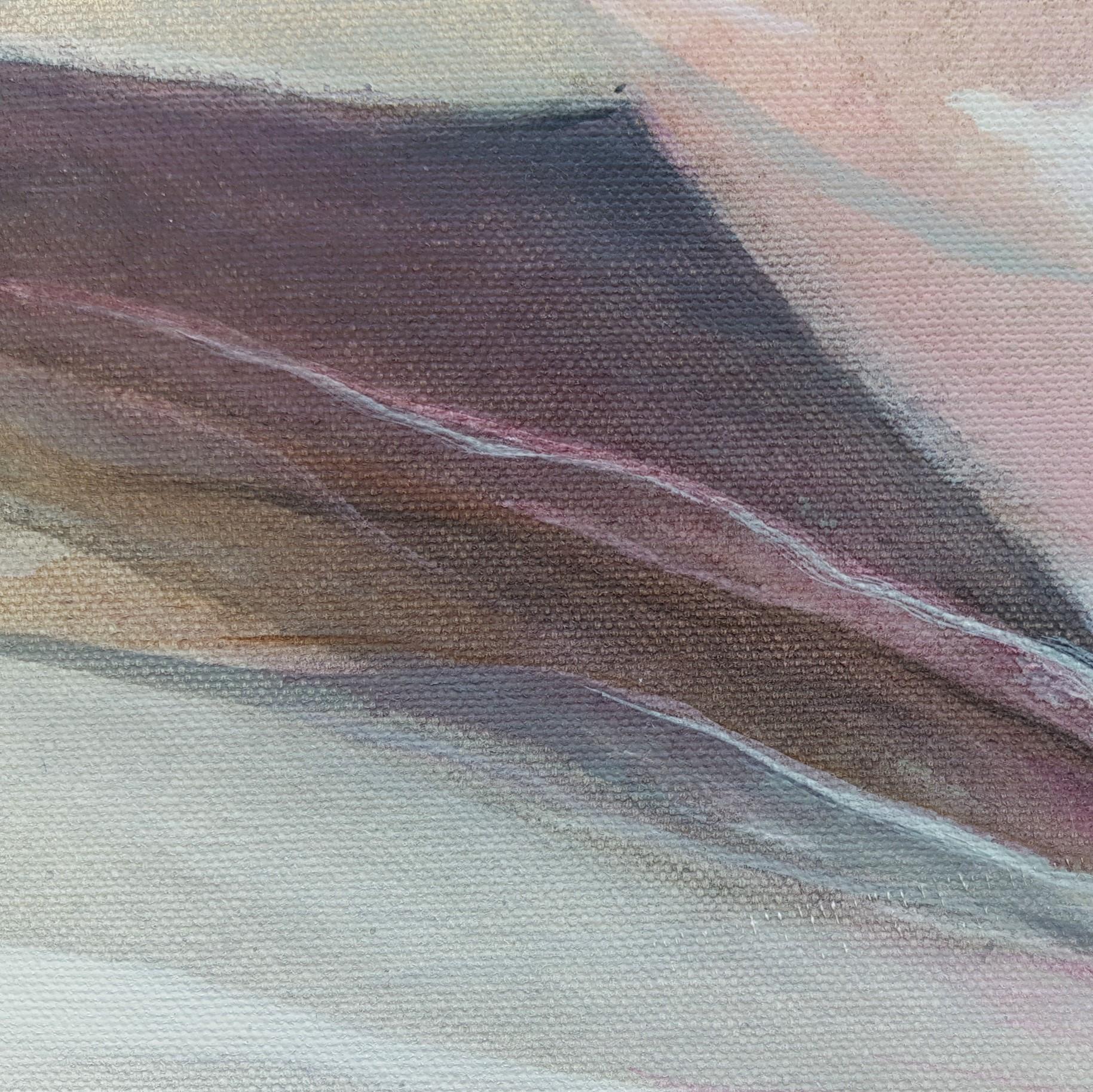 <p>Artist Comments<br>Gentle, ethereal abstract painting in soft pink hues. 