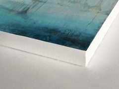 Swimming In Summer's Sweet Glow, Abstraktes Ölgemälde