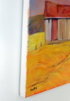 Dunrobin Barns, Oil Painting