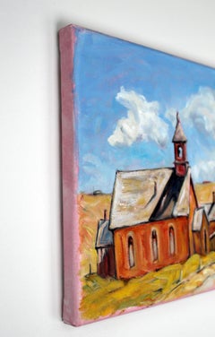 Green Street, Bodie, California, Oil Painting
