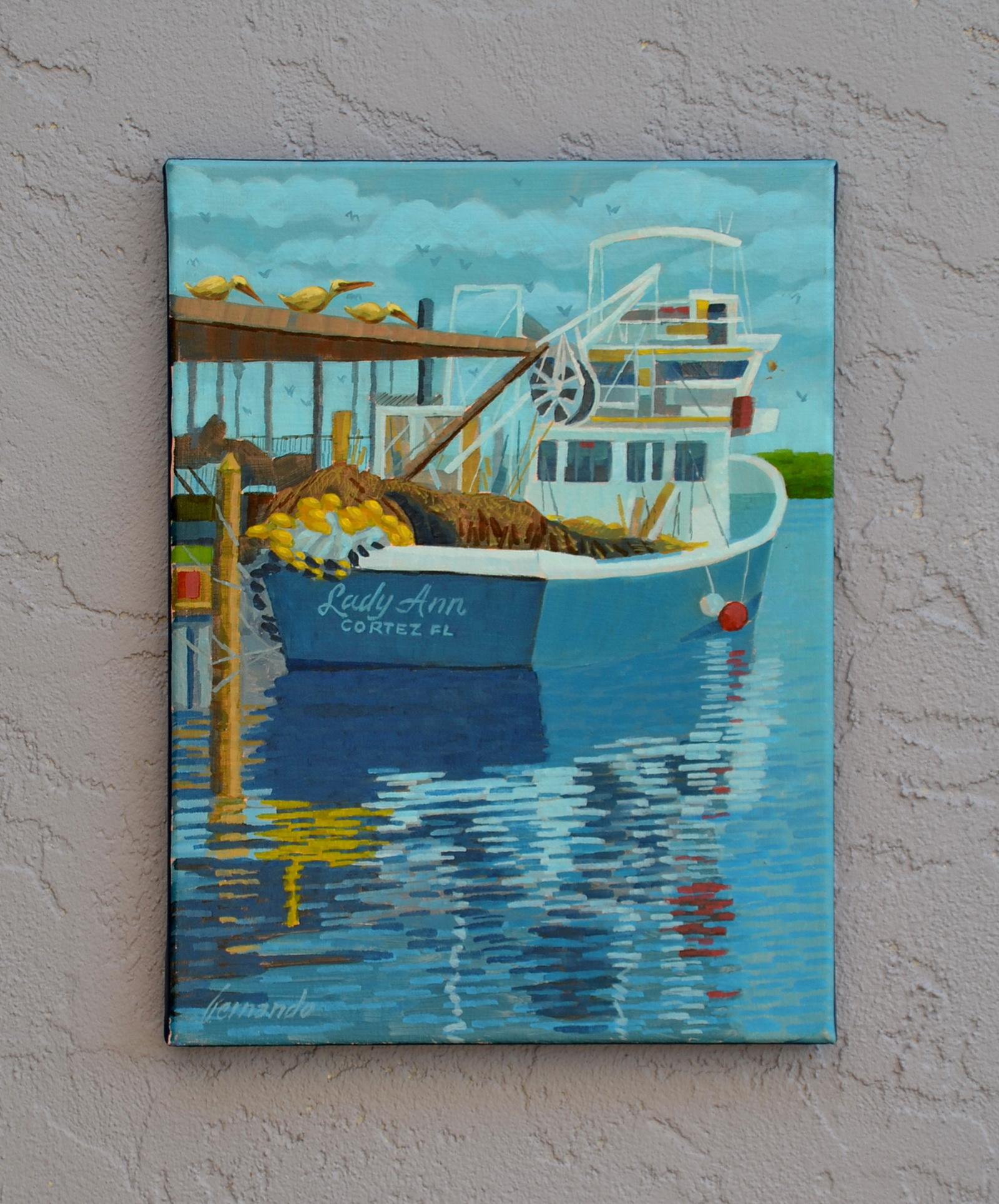 Lady Ann 1, Pittura originale - Painting di Fernando Soler