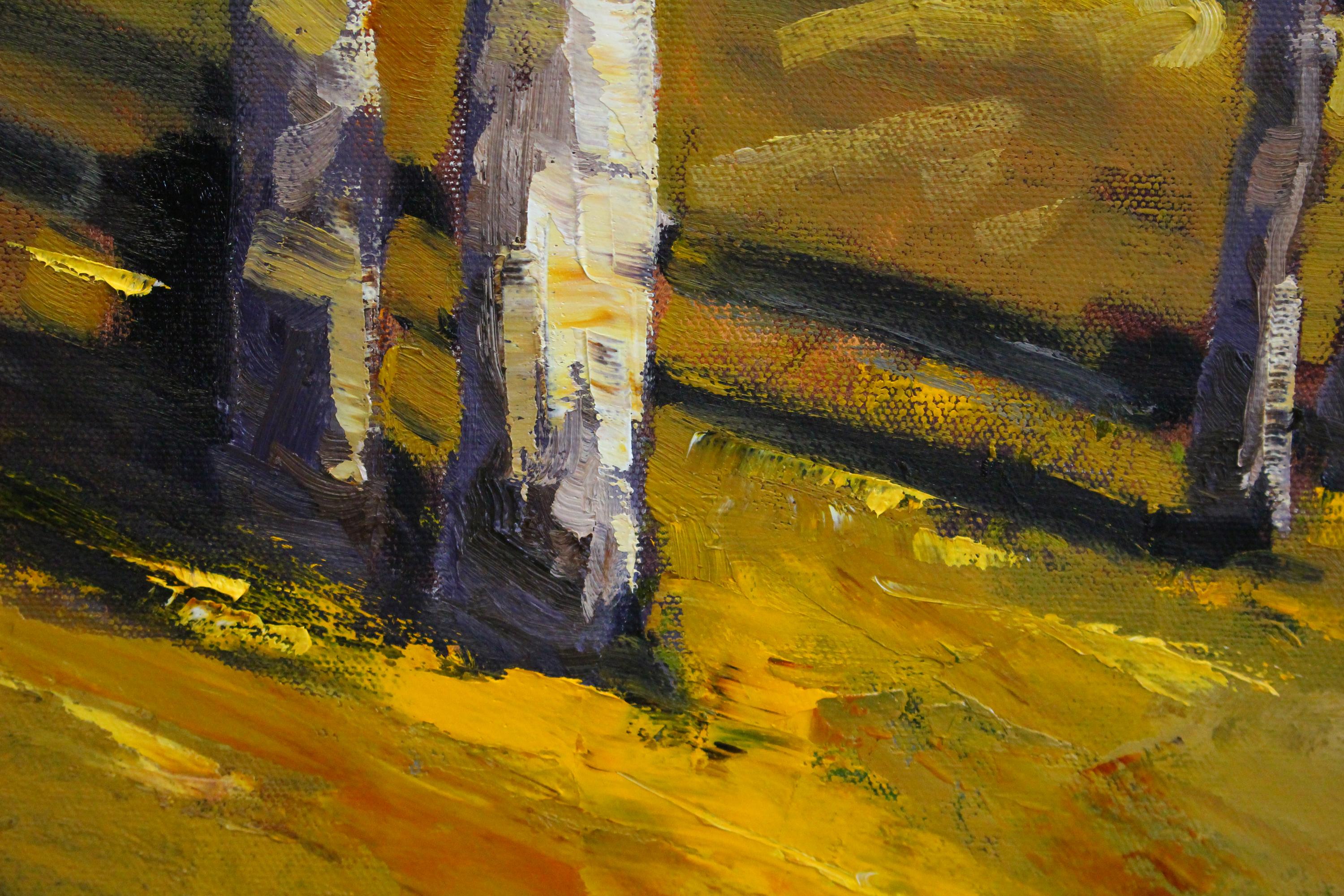 Tarde de otoño, Pintura al óleo en venta 1