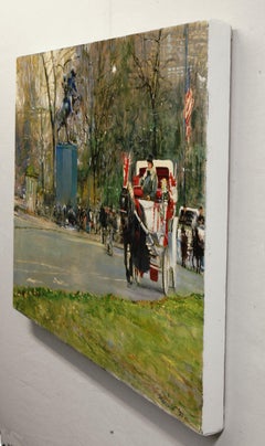 Point of Departure, Oil Painting