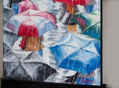 Snow and Rain, Oil Painting