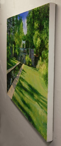The Lower Grounds at Skylands, Oil Painting