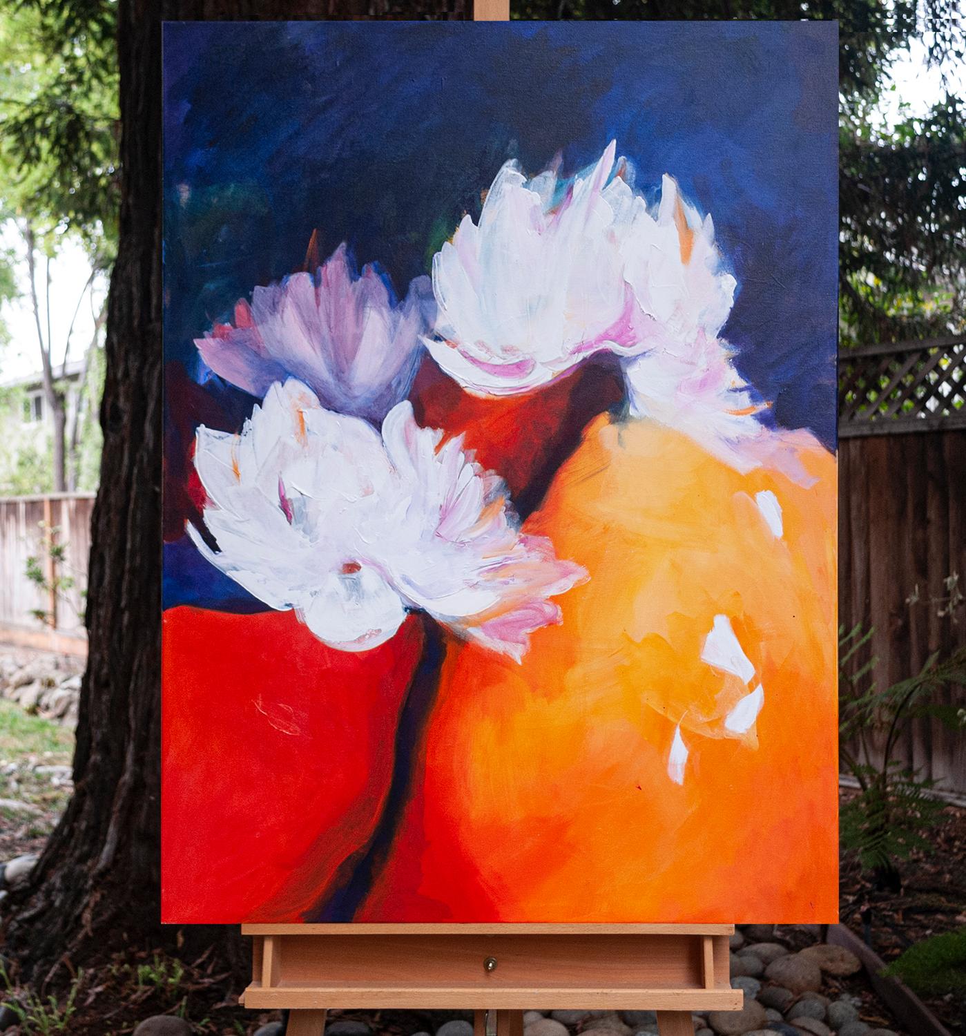 C'è sempre un domani, Pittura astratta - Painting Astratto di Ruth-Anne Siegel