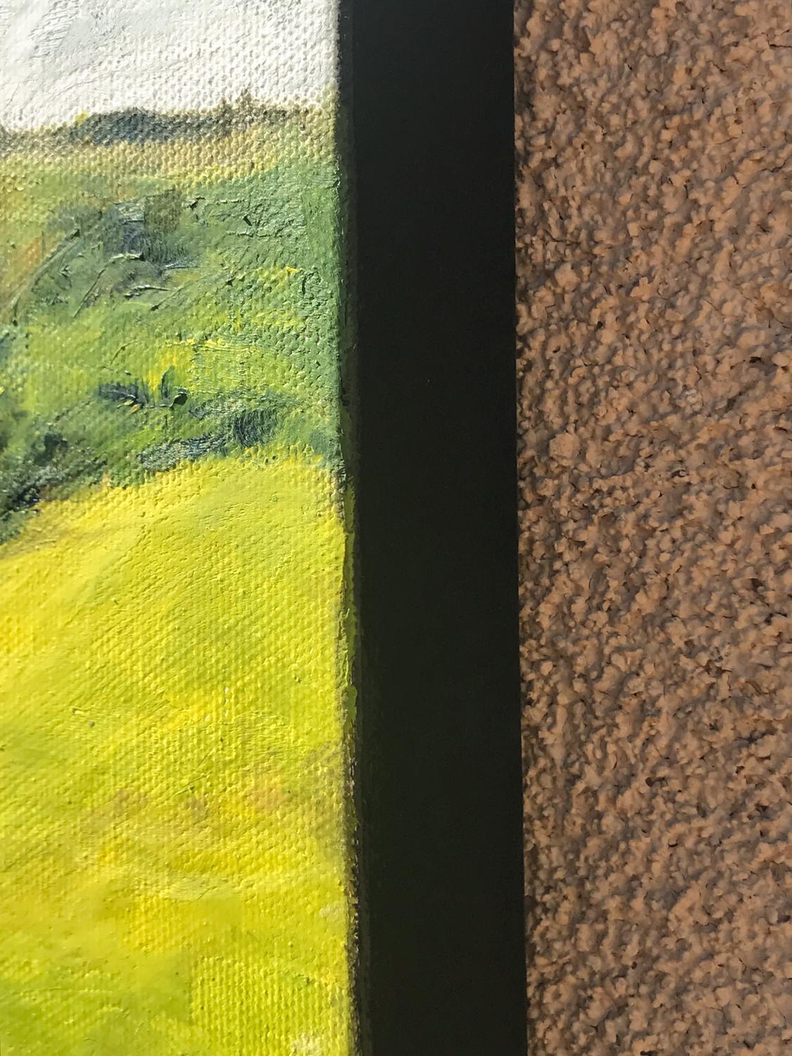 Peinture à l'huile - Après-midi en Toscane - Impressionnisme abstrait Art par Mandy Main