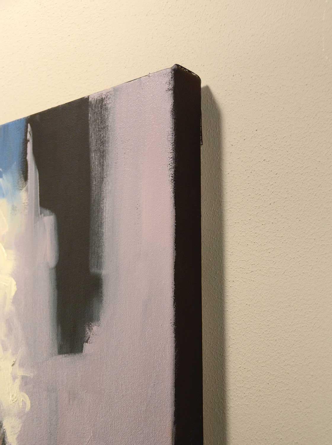 Bailarina blanca, Pintura al óleo - Art Expresionismo abstracto de Gary Leonard