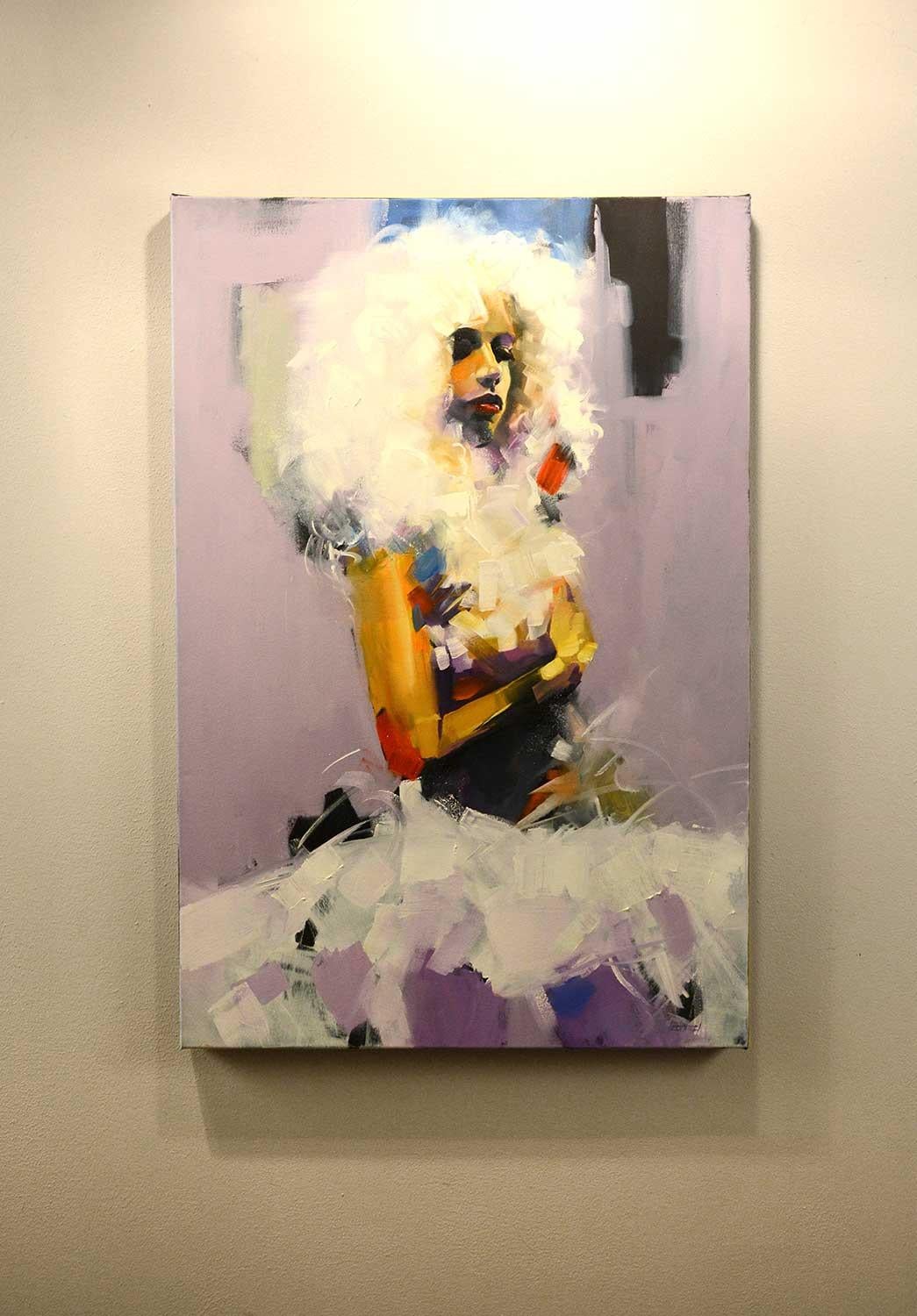 <p>Comentarios del artista<br />Retrato caprichoso de una bailarina con un tutú expresionista. 