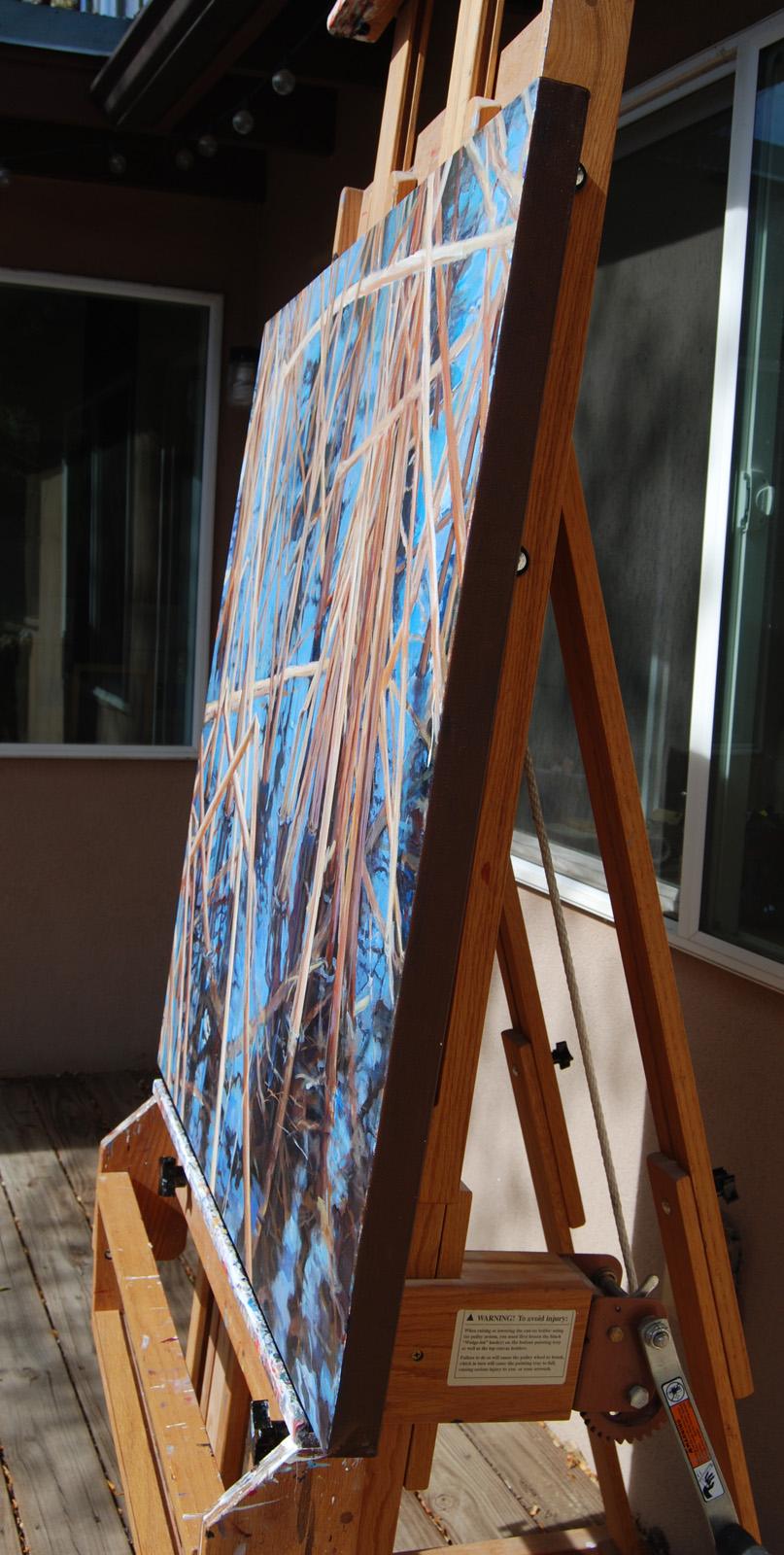 Gila Square, peinture originale - Painting de Heather Foster