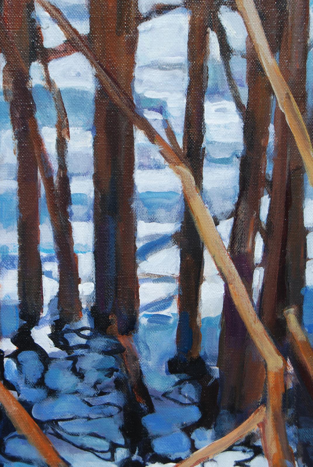 Reeds and Ripples, Original Painting For Sale 1