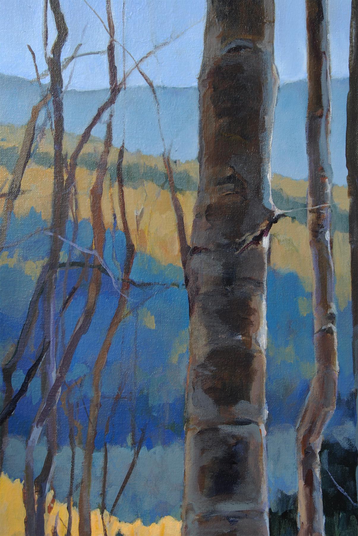 Montañas otoñales, Pintura original en venta 1