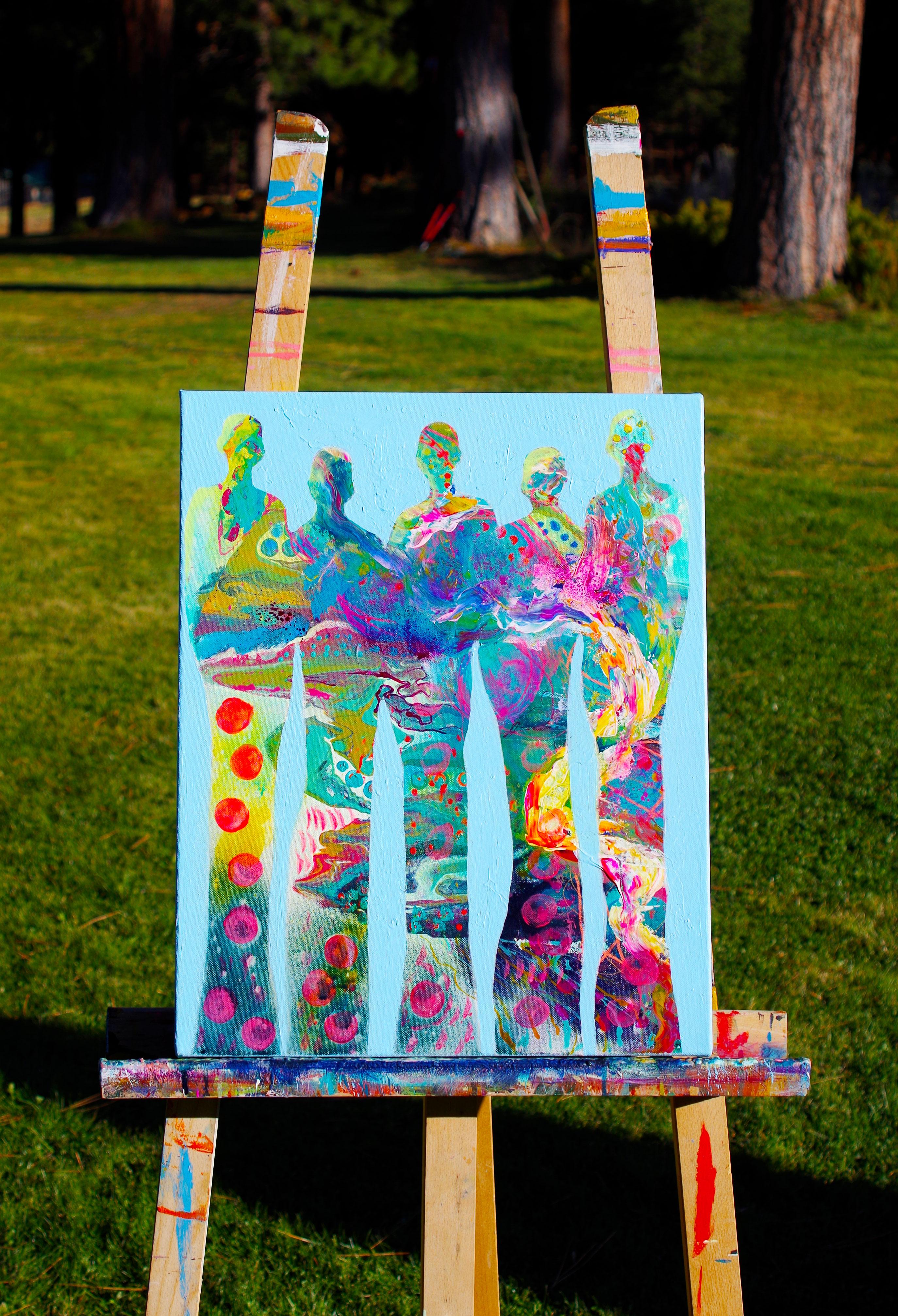 human connection painting