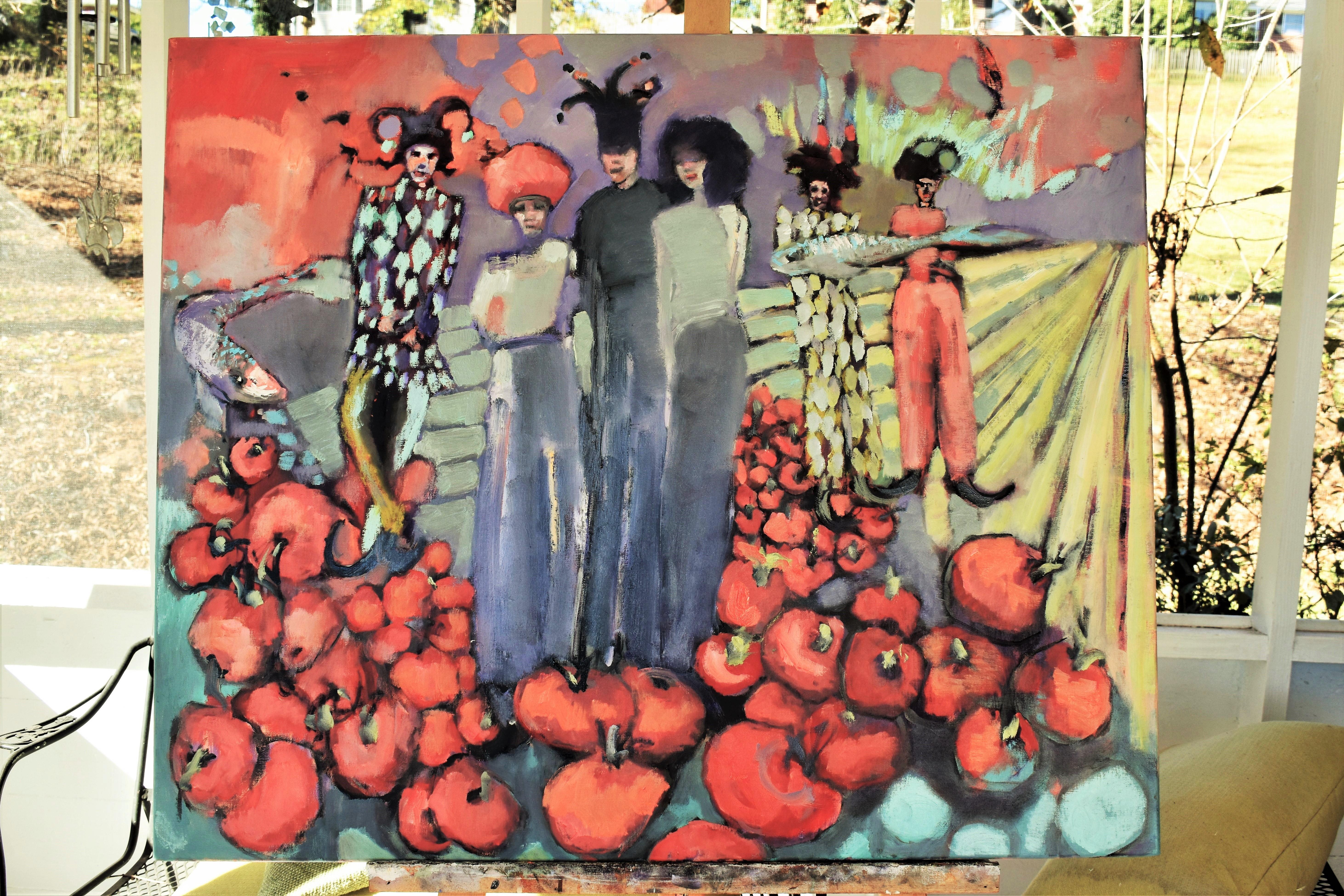 Tierra de abundancia, Pintura al óleo - Painting Expresionismo abstracto de Mary Pratt