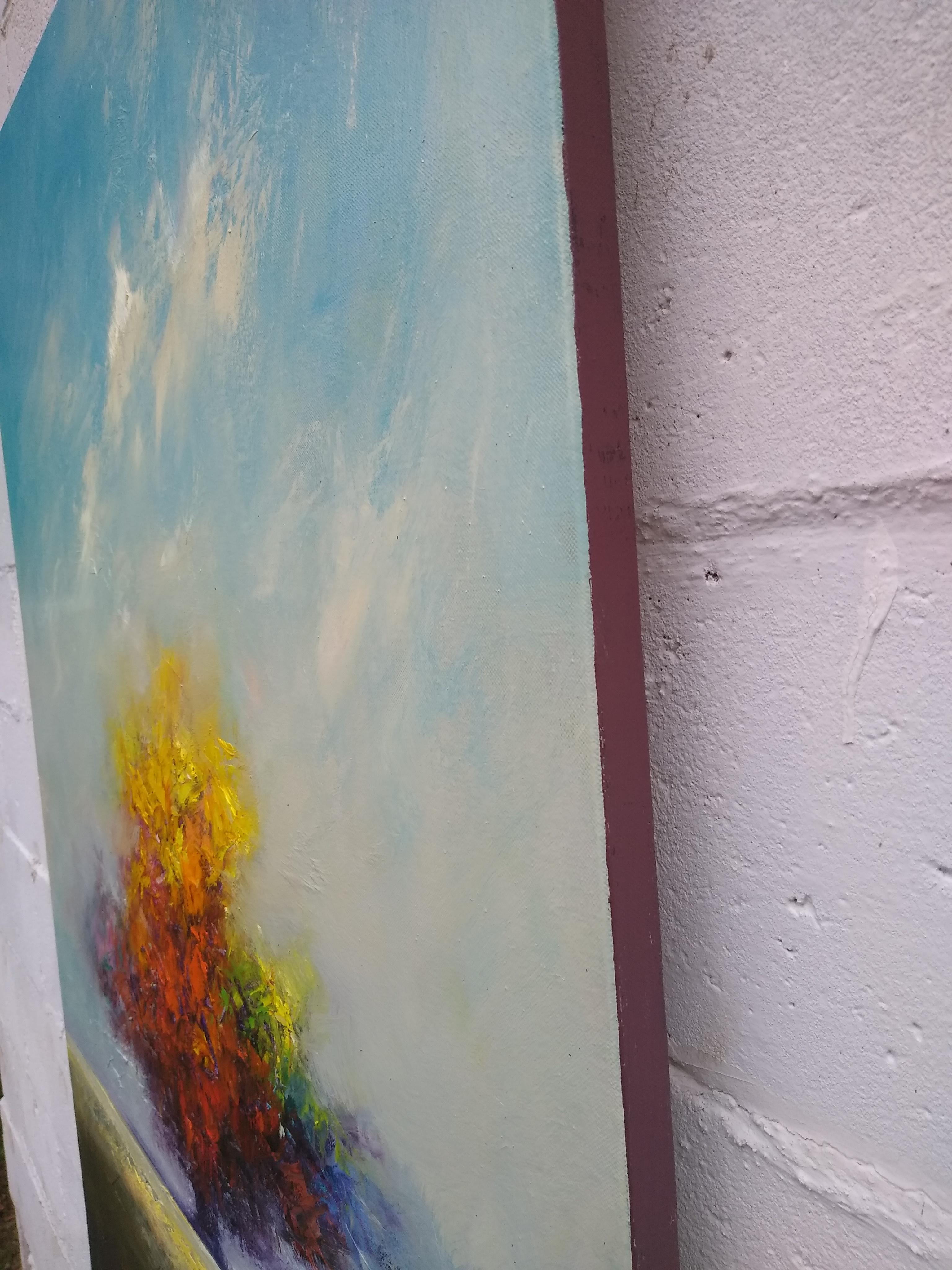 Hille, peinture à l'huile - Painting de George Peebles