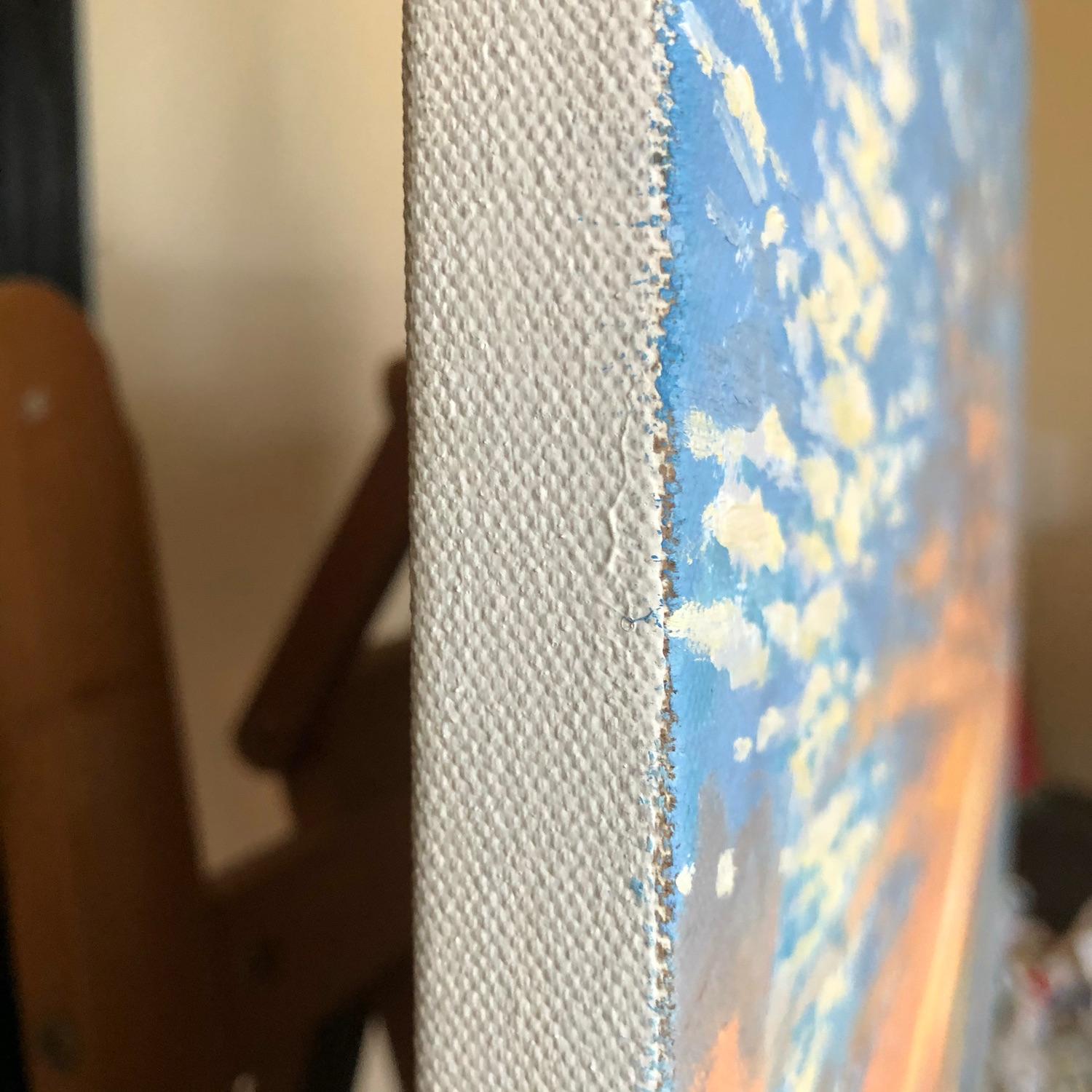 Rayon de soleil, peinture à l'huile - Painting de Jesse Aldana