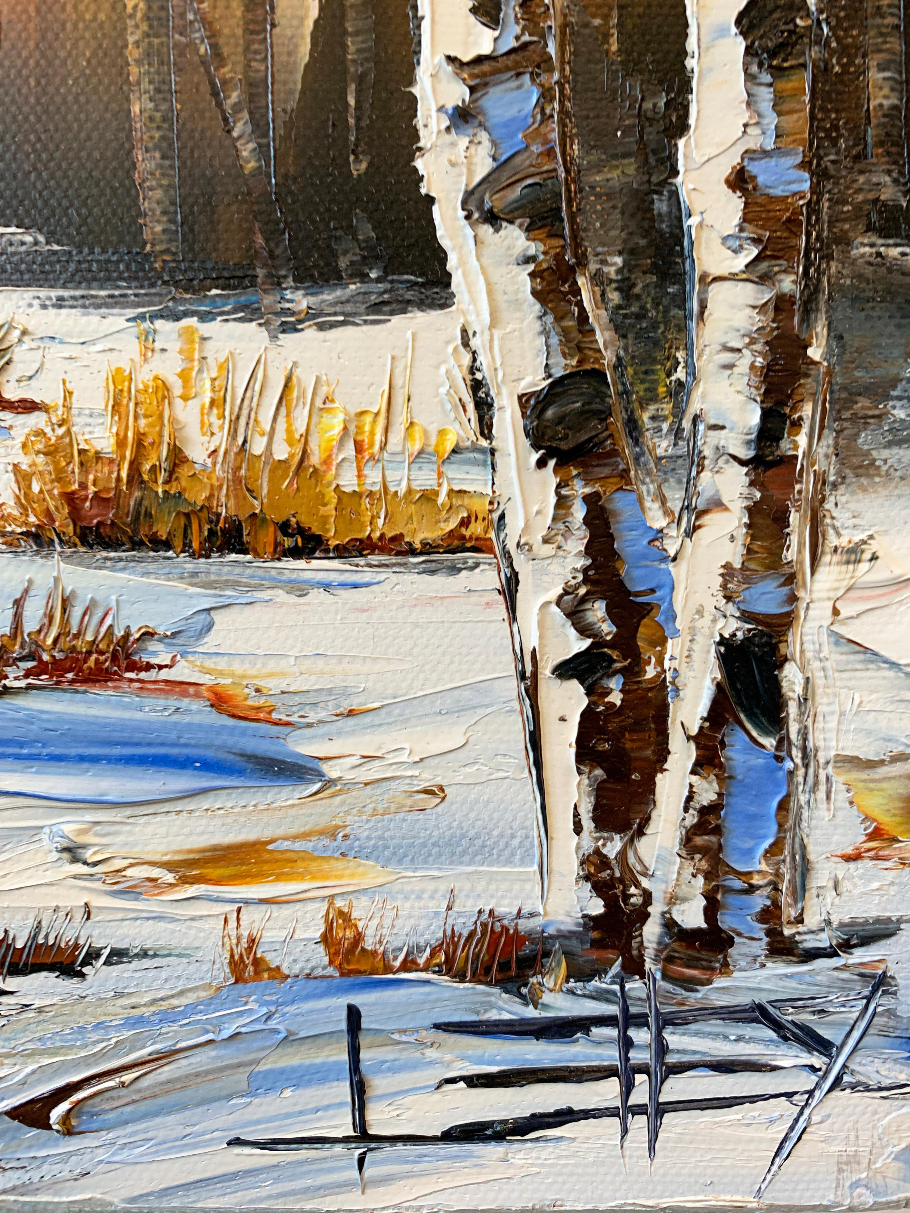 Winter Prelude, Oil Painting For Sale 1