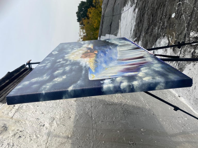 Asha Hanna Drifting Original Painting For Sale At 1stdibs