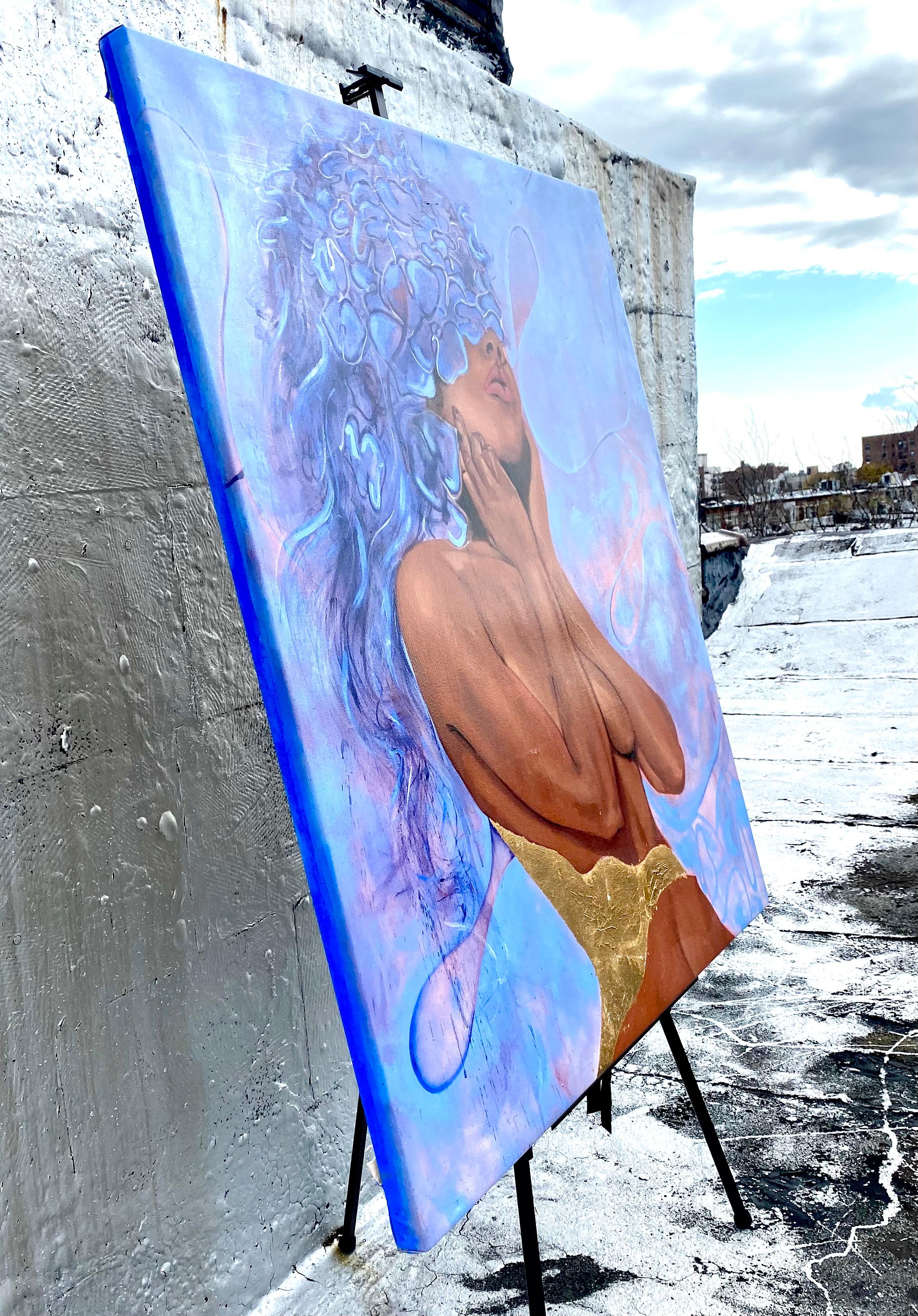 Triggered, Pittura originale - Painting di Asha Hanna