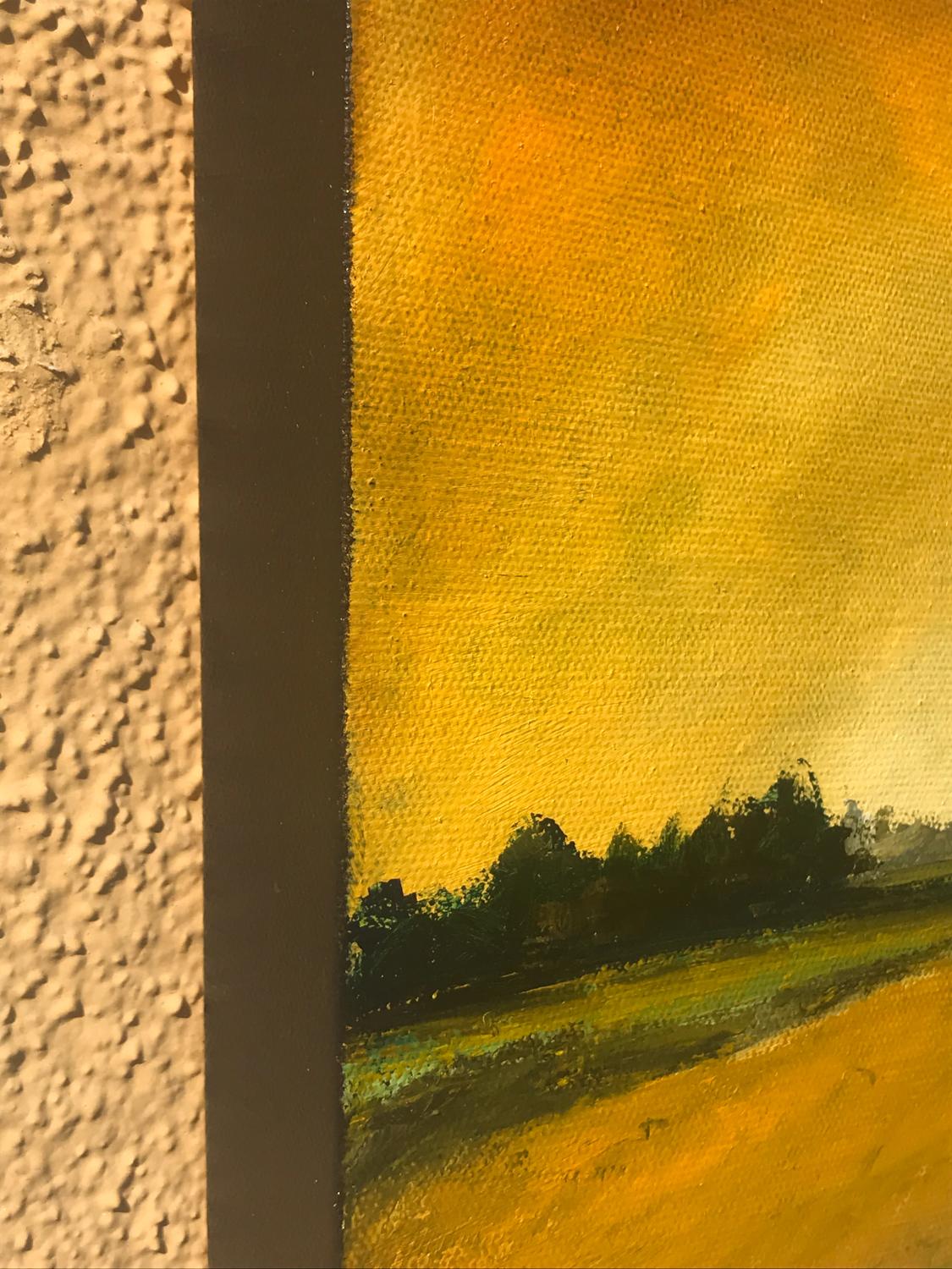 Golden Light III, Ölgemälde (Abstrakter Expressionismus), Art, von Mandy Main
