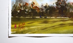 Fairwood Park Sunset, Original Painting