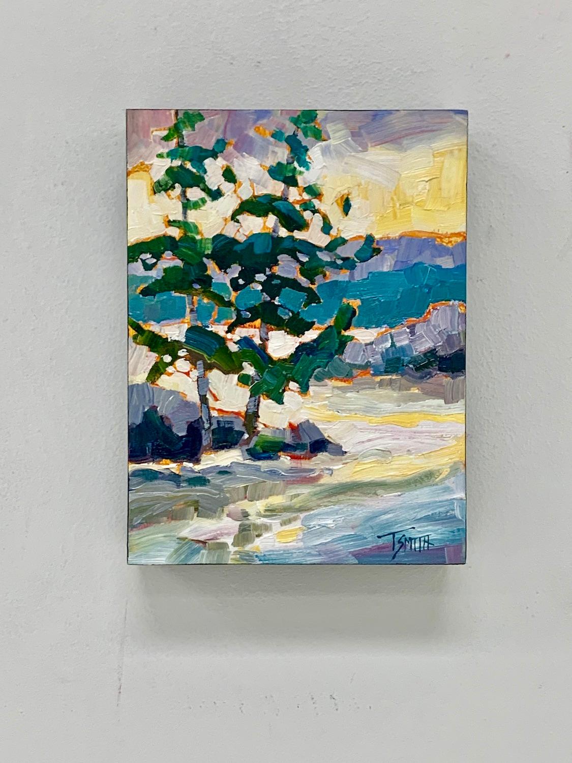 <p>Artist Comments<br />Artist Teresa Smith painted this glowing coastal scene in celebration of the coming spring. 