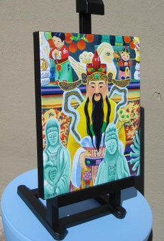 Gift Shop in Chinatown, Original Painting