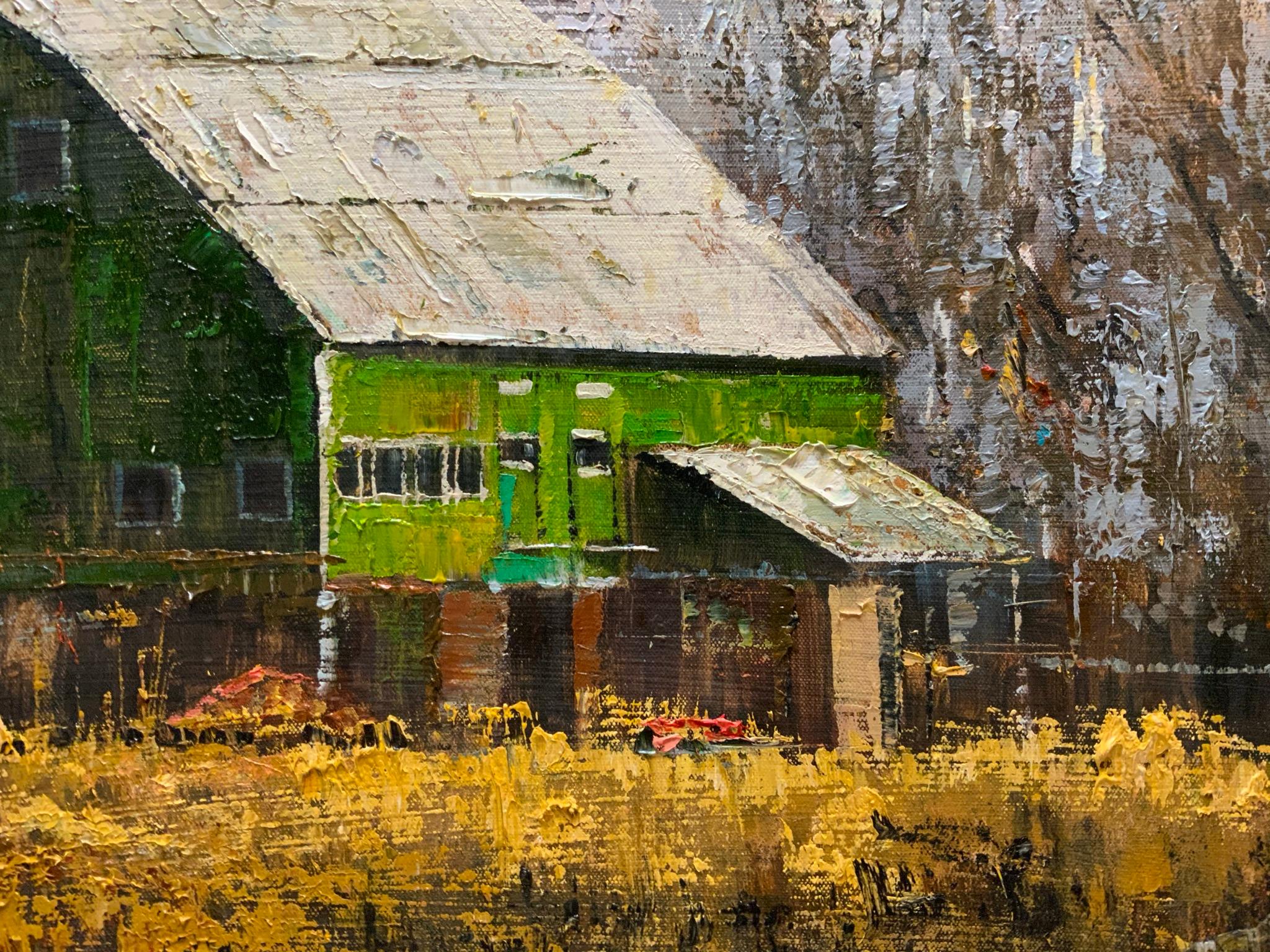 barn oil paintings